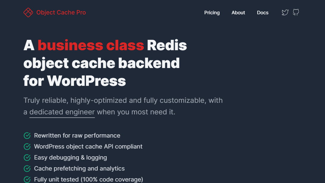 WordPress 数据库缓存插件 Redis Object Cache Pro v1.21.1-吾爱技术网